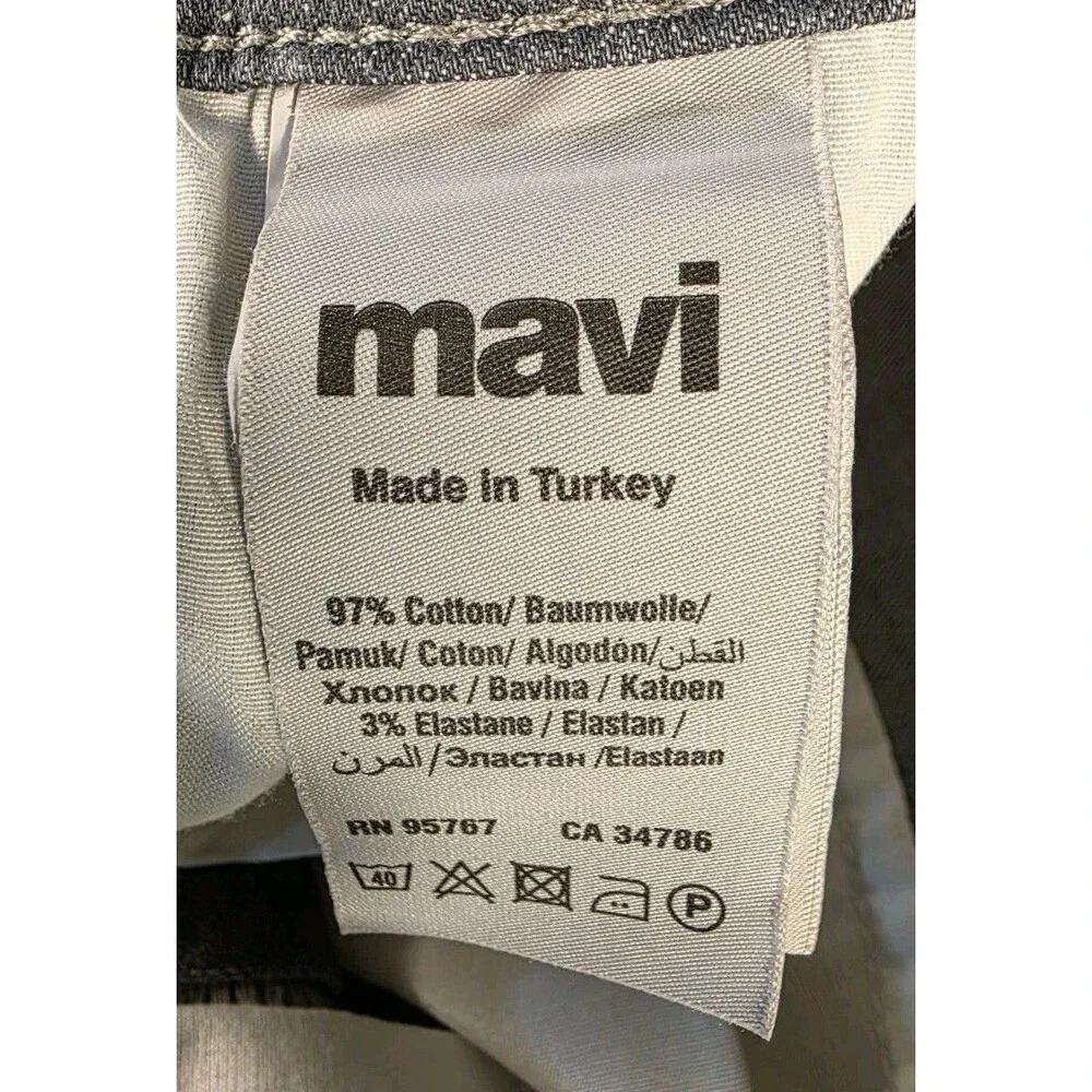 Mavi Jake Slim Leg Jeans Mens Size 32X30 Gray Casual Stretch